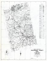 Piscataquis County - Section 38 - Parkman, Wellington, Hartfords Point, Sangerville, Abbott, Willimantic, Shirley, Maine State Atlas 1961 to 1964 Highway Maps